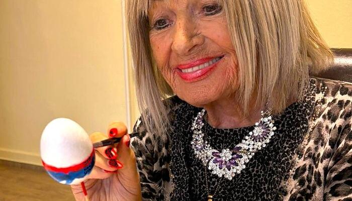 Freude und ein Lächeln, gut gelungen!